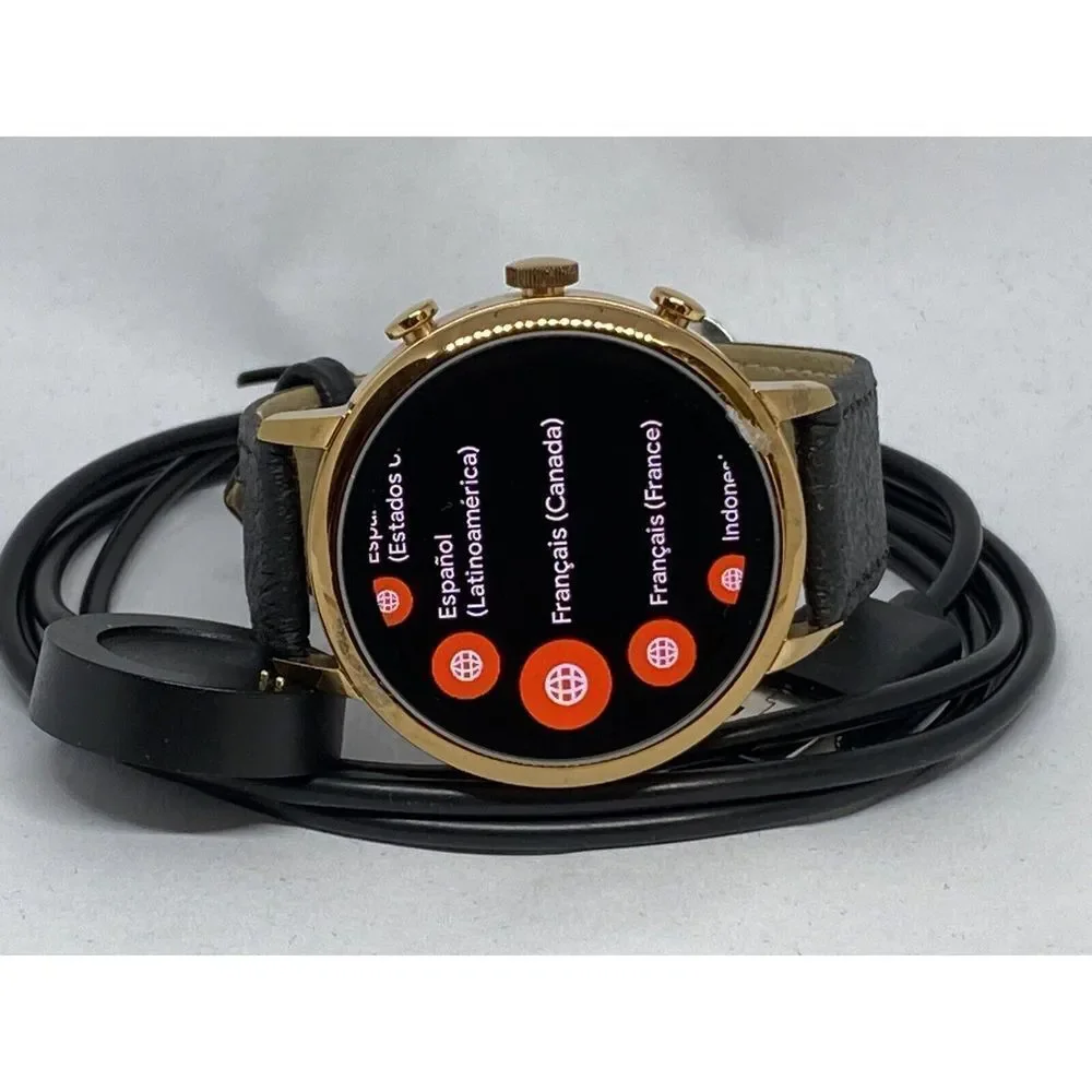 Fossil Gen 4 Authentic Digital Dial Smart Watch Custom Band FTW6018 LT282